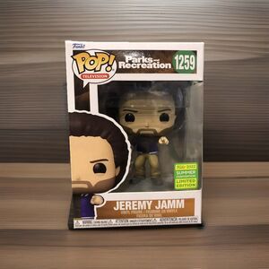 Funko Pop! Parks and Recreation #1259 Jeremy Jamm 2022 Summer Con Exclusive SDCC